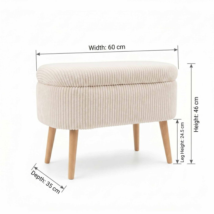 Atelier Del Sofa Mini Oslo Linen - Crema Atelier Del Sofa Mini Oslo Linen - Crema